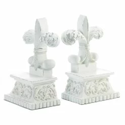 Coupon 😉 8.5" Fleur-De-Lis Decorative Bookends by Zingz & Thingz ❤️