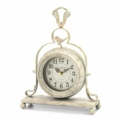 Best deal 👏 12.5" Vintage Tabletop Clock by Zingz & Thingz 🧨