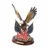 Brand new 😍 9.5" Patriotic Eagle Figurine by Zingz & Thingz ⭐ -Zingz and Thingz Shop D296790S 1