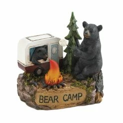 Coupon 😀 5" Camping Bear Family Light Up Figurine by Zingz & Thingz 😉