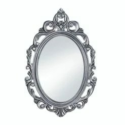 Wholesale 💯 Silver Royal Crown Wall Mirror by Zingz & Thingz 🎉