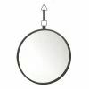 Promo 🤩 Round Mirror with Leather Strap by Zingz & Thingz 👍 -Zingz and Thingz Shop D296849S 1