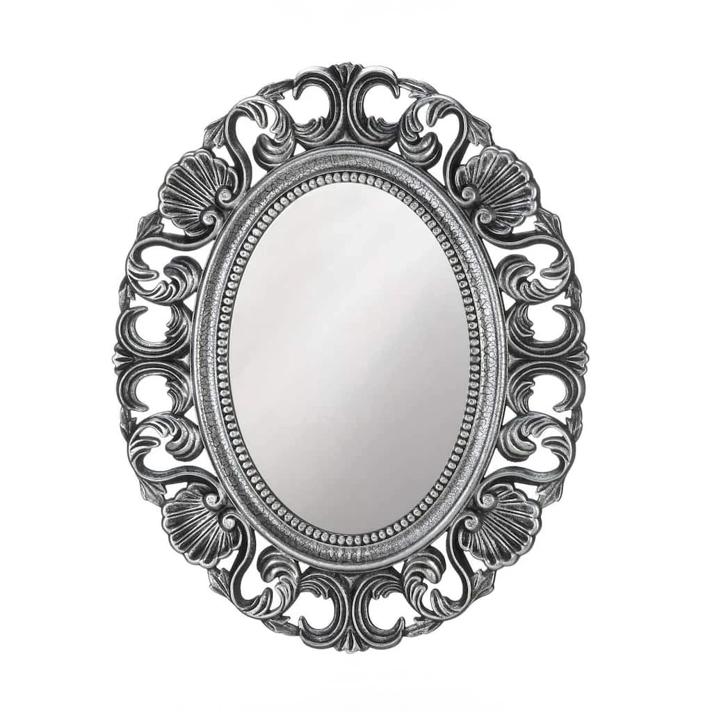 Best Sale β Silver Scallop Wall Mirror by Zingz & Thingz π 3 Best Sale β Silver Scallop Wall Mirror by Zingz & Thingz π