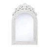 Coupon 🤩 Weathered White Arched-Top Wall Mirror by Zingz & Thingz 💯 -Zingz and Thingz Shop D296859S 1