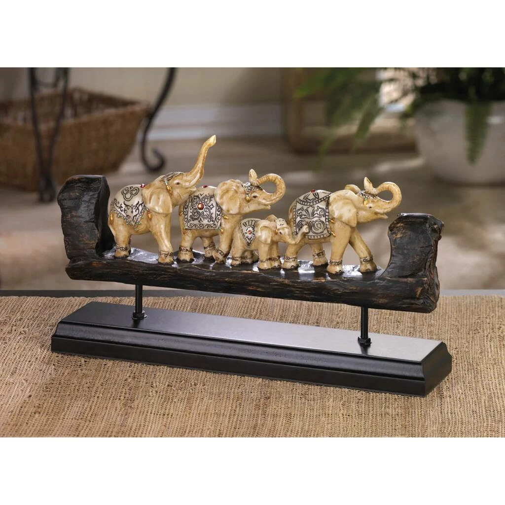 Best reviews of β 13.5" Carved Elephant Family Décor Accent by Zingz & Thingz 𧨠5 Best reviews of β 13.5" Carved Elephant Family Décor Accent by Zingz & Thingz 𧨠- Image 3