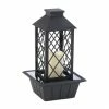 New 🎉 13.5" Black Lantern LED Tabletop Fountain by Zingz & Thingz 🎉 -Zingz and Thingz Shop D296939S 1