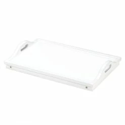 Brand new ✨ 20" White Folding Tray by Zingz & Thingz 🥰 -Zingz and Thingz Shop D296949S 3