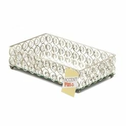 Flash Sale ✨ 11" Crystal Tray by Zingz & Thingz 🧨 -Zingz and Thingz Shop D296957S 3