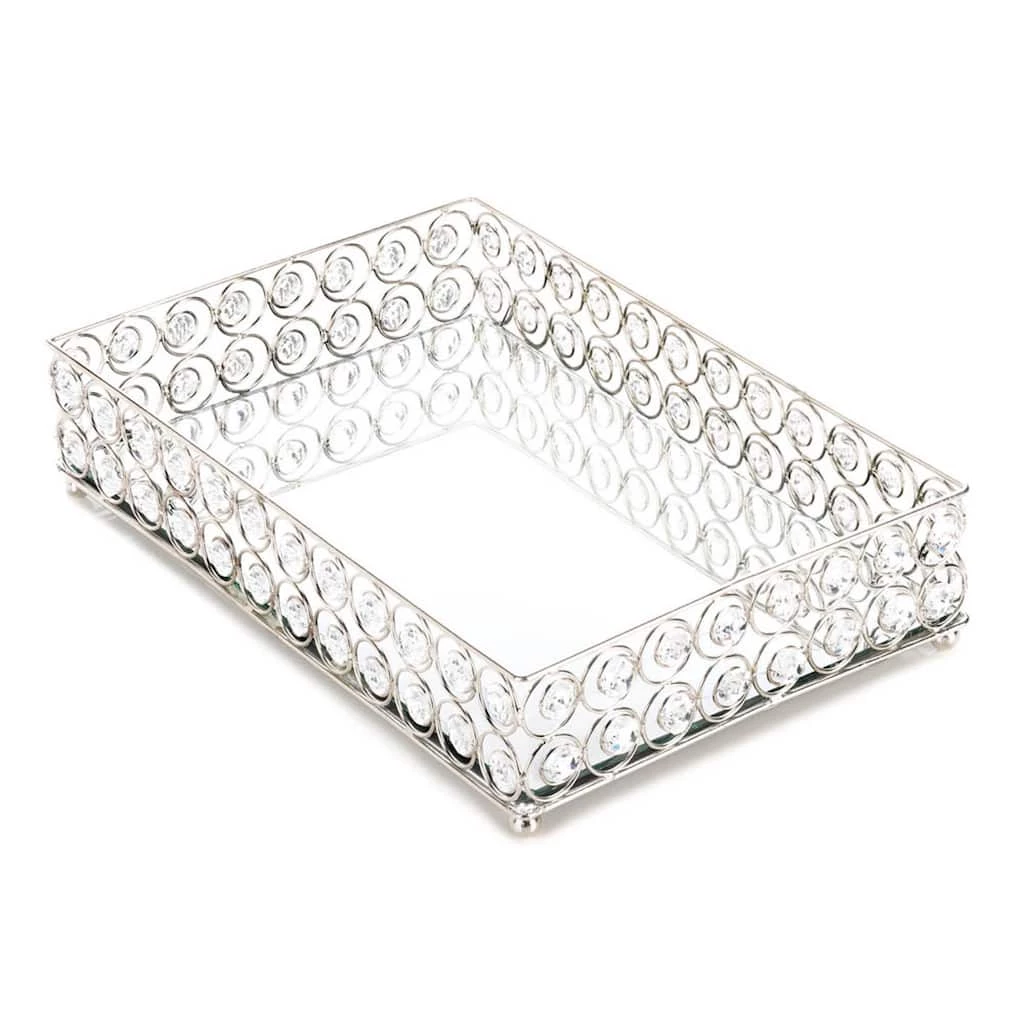 Wholesale 𧨠13" Shimmer Rectangular Jeweled Tray by Zingz & Thingz π 3 Wholesale 𧨠13" Shimmer Rectangular Jeweled Tray by Zingz & Thingz π