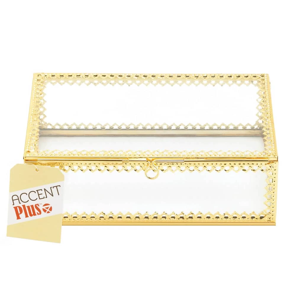 New π 3" Gold Motif Jewelry Box by Zingz & Thingz β 5 New π 3" Gold Motif Jewelry Box by Zingz & Thingz β - Image 3