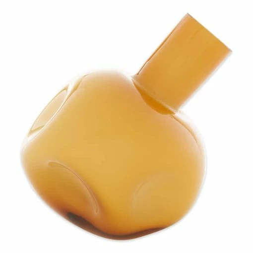 Flash Sale ⌛ 6" Yellow Abstract Vase by Zingz & Thingz 🌟 -Zingz and Thingz Shop D296994S 1