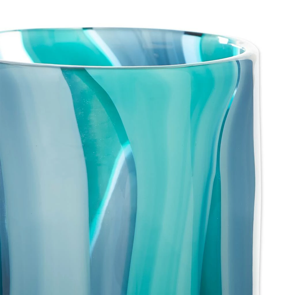 Flash Sale π 6.5" Small Blue Cylinder Glass Vase by Zingz & Thingz π 7 Flash Sale π 6.5" Small Blue Cylinder Glass Vase by Zingz & Thingz π - Image 5