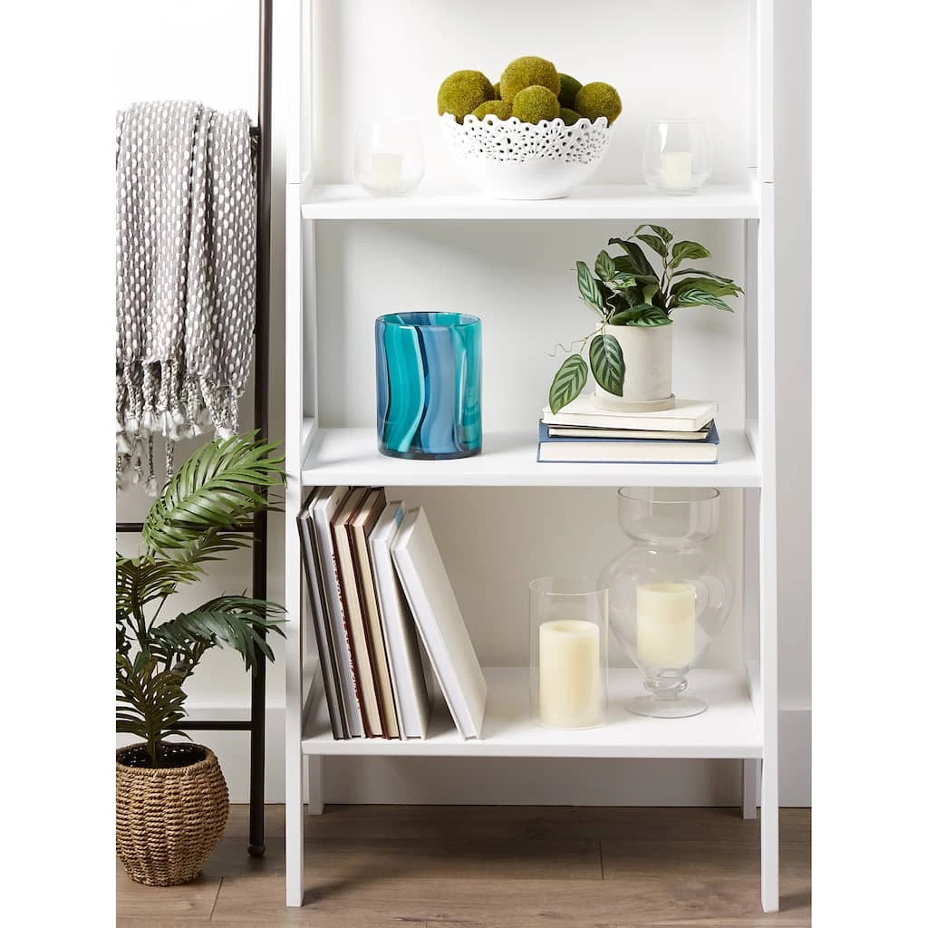 Flash Sale π 6.5" Small Blue Cylinder Glass Vase by Zingz & Thingz π 9 Flash Sale π 6.5" Small Blue Cylinder Glass Vase by Zingz & Thingz π - Image 7