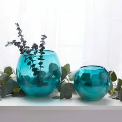 Wholesale 🎁 5.5" Aqua Fish Bowl Vase by Zingz & Thingz 😍 -Zingz and Thingz Shop D297015S 7