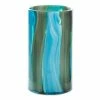 Coupon ✨ 10.25" Blue Cylinder Glass Vase by Zingz & Thingz ✨ -Zingz and Thingz Shop D297016S 1