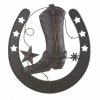 Hot Sale 🥰 Metal Boot & Horseshoe Wall Décor by Zingz & Thingz 😍 -Zingz and Thingz Shop D297028S 1