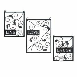 Best Pirce π Live Love Laugh Candleholder Wall Décor by Zingz & Thingz π