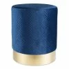 Deals π 16.5" Navy Blue Velvet Stool by Zingz & Thingz π― 1 Deals π 16.5" Navy Blue Velvet Stool by Zingz & Thingz π― -Zingz and Thingz Shop D297133S 1