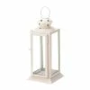 Best reviews of 🔥 8" White Metal Starlight Hanging Candle Lantern by Zingz & Thingz 😍 -Zingz and Thingz Shop D297163S 1