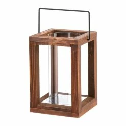 Top 10 🔥 9" Rustic Garden Wooden Lantern by Zingz & Thingz ✔️