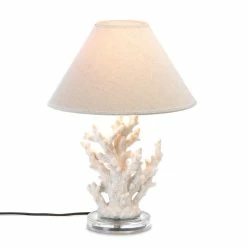 Hot Sale 🌟 18.5" White Coral Table Lamp by Zingz & Thingz 🥰