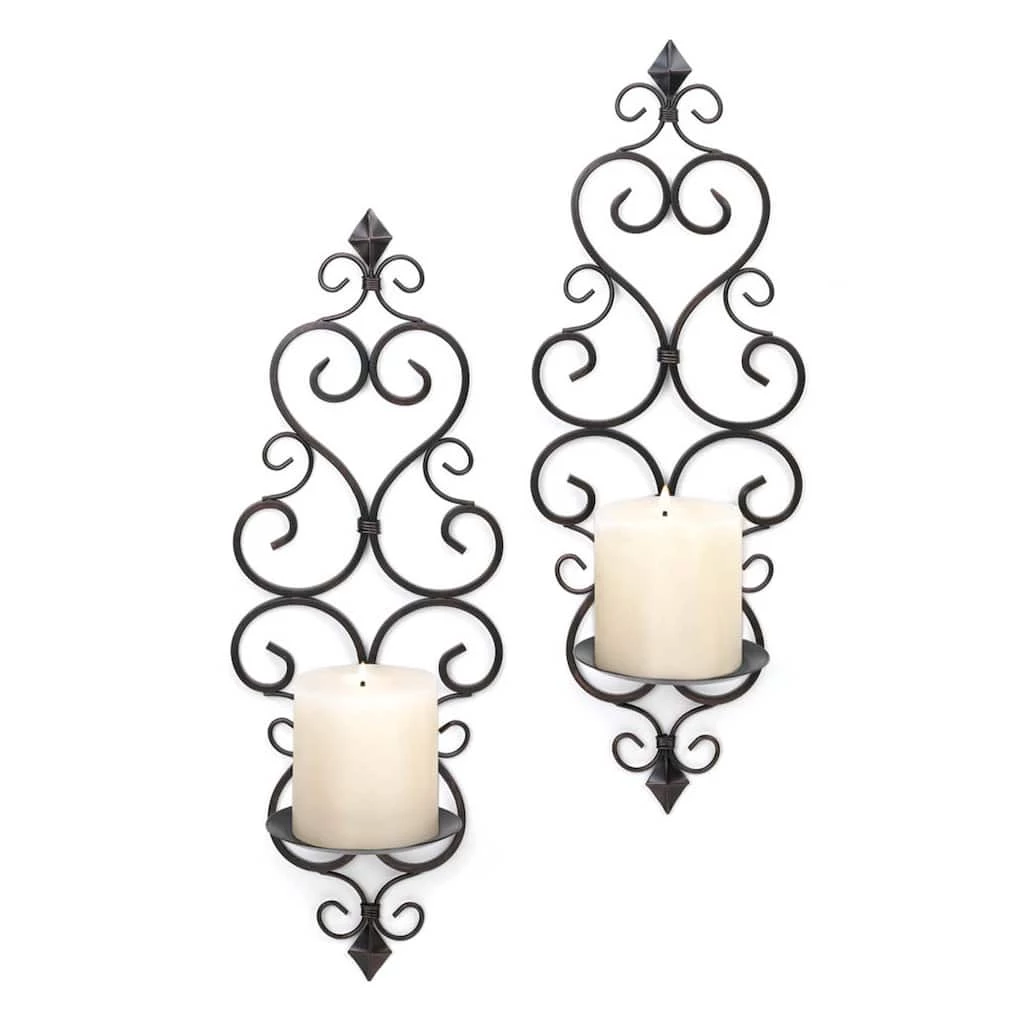 Deals π 15.75" Fleur-De-Lis Candle Wall Sconce, 2ct. by Zingz & Thingz π₯ 5 Deals π 15.75" Fleur-De-Lis Candle Wall Sconce, 2ct. by Zingz & Thingz π₯ - Image 3