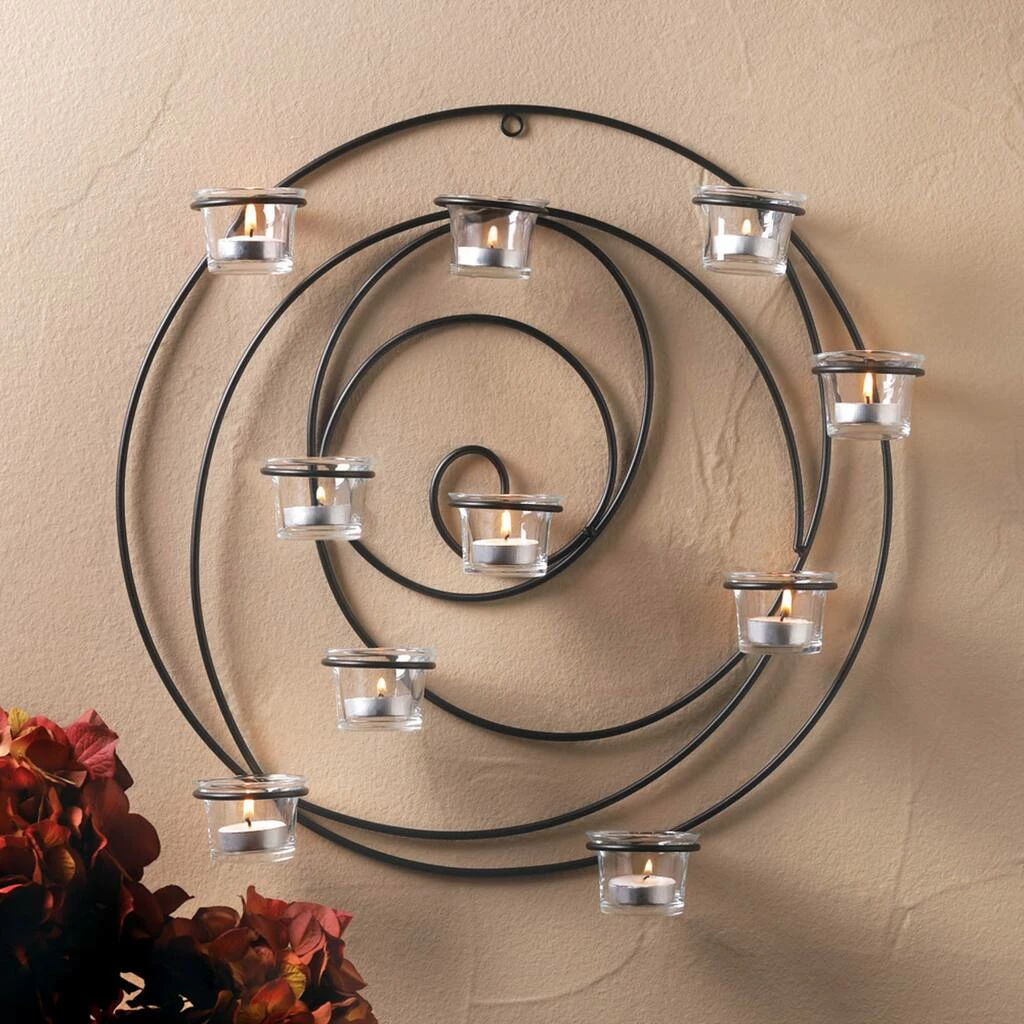 Best Sale β¨ 17.25" Hypnotic Candle Wall Sconce by Zingz & Thingz π 4 Best Sale β¨ 17.25" Hypnotic Candle Wall Sconce by Zingz & Thingz π - Image 2