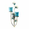 Flash Sale ❤️ 14.5" Peacock Plume Candle Wall Sconce by Zingz & Thingz 👏