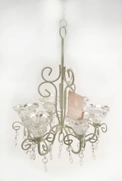 Promo ⭐ 13'' Crystal Blooms Candle Chandelier by Zingz & Thingz ✨ -Zingz and Thingz Shop D297223S 3