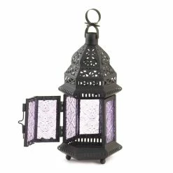 Deals π€© 11'' Etched Purple Glass Moroccan Style Hanging Lantern by Zingz & Thingz π 8 Deals π€© 11'' Etched Purple Glass Moroccan Style Hanging Lantern by Zingz & Thingz π -Zingz and Thingz Shop D297224S 3