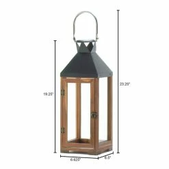 New 😉 19'' Hartford Candle Lantern by Zingz & Thingz 🤩 -Zingz and Thingz Shop D297228S 4