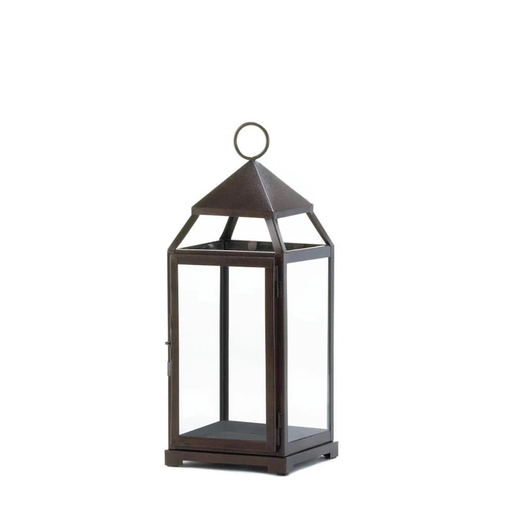 Coupon 𧨠18'' Bronze Contemporary Lantern by Zingz & Thingz β 3 Coupon 𧨠18'' Bronze Contemporary Lantern by Zingz & Thingz β