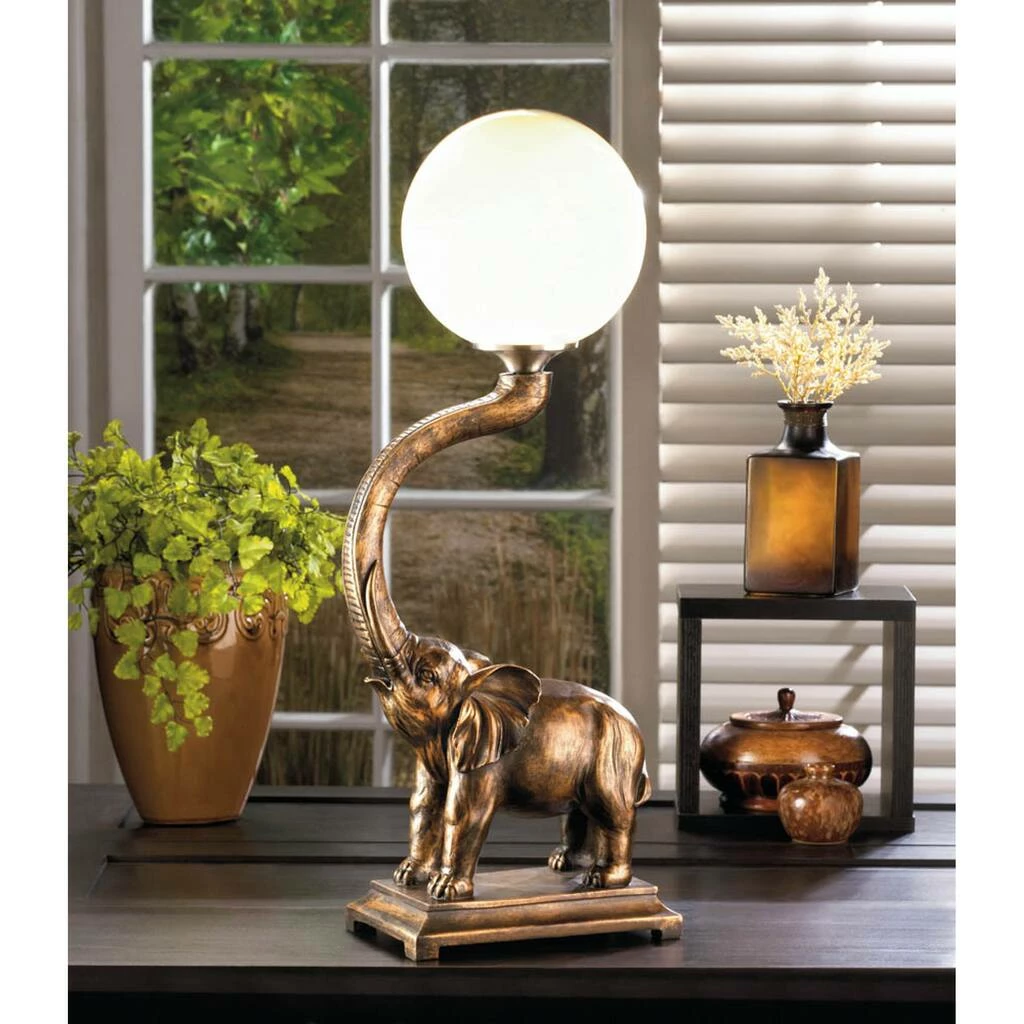 Brand new π€© 24.5'' Trumpeting Elephant Lamp by Zingz & Thingz β 4 Brand new π€© 24.5'' Trumpeting Elephant Lamp by Zingz & Thingz β - Image 2