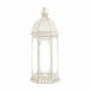 Cheapest 👍 20'' Graceful Distressed White Lantern by Zingz & Thingz ✨ -Zingz and Thingz Shop D297273S 1