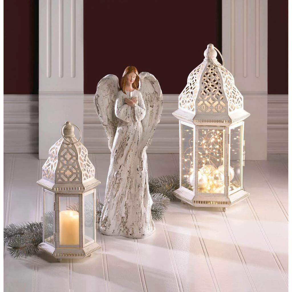 Best reviews of π€© 16'' Sublime Distressed White Lantern by Zingz & Thingz π₯° 4 Best reviews of π€© 16'' Sublime Distressed White Lantern by Zingz & Thingz π₯° - Image 2