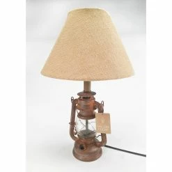 Top 10 🌟 19'' Vintage Camping Lantern Table Lamp by Zingz & Thingz 👍 -Zingz and Thingz Shop D297294S 3
