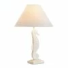 Best Pirce 🧨 20.5'' White Seahorse Table Lamp by Zingz & Thingz 😍 -Zingz and Thingz Shop D297299S 1