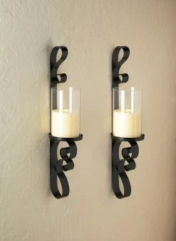 Buy 😉 17.5'' Ornate Candle Wall Sconce, 2ct. by Zingz & Thingz 🎁 -Zingz and Thingz Shop D297300S 2