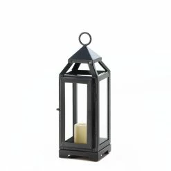 Wholesale π― 10.75" Black Small Slate Lantern by Zingz & Thingz π 11 Wholesale π― 10.75" Black Small Slate Lantern by Zingz & Thingz π -Zingz and Thingz Shop D297340S 5