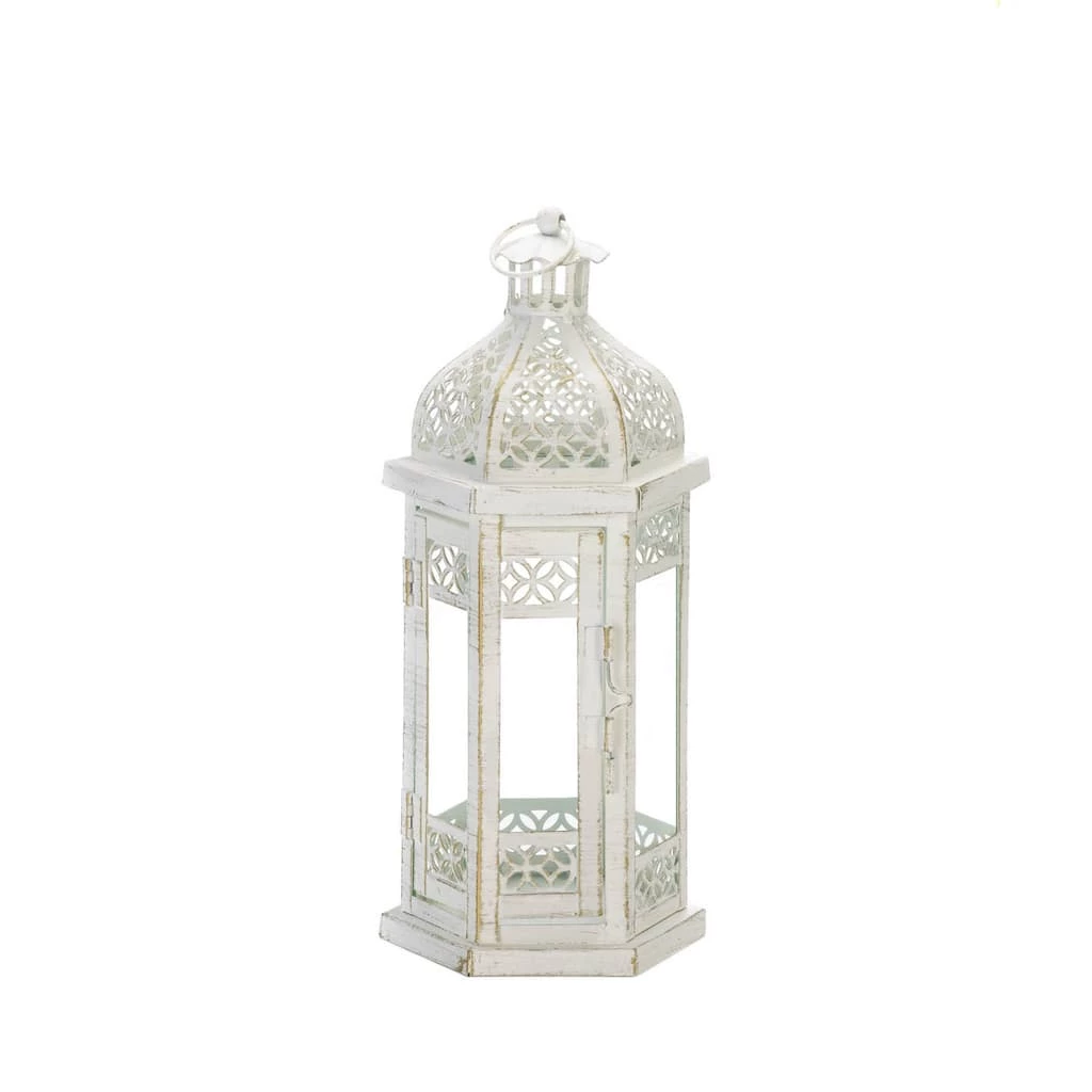 Best deal π₯° 13.75" White Antique-Style Floral Lantern by Zingz & Thingz π 3 Best deal π₯° 13.75" White Antique-Style Floral Lantern by Zingz & Thingz π