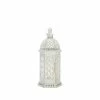 Discount ✨ 15.5" White Cutwork Hexagon Lantern by Zingz & Thingz 😍 -Zingz and Thingz Shop D297354S 1