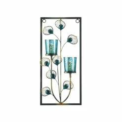 Coupon ✨ 15" Peacock Candle Wall Sconce by Zingz & Thingz 👍