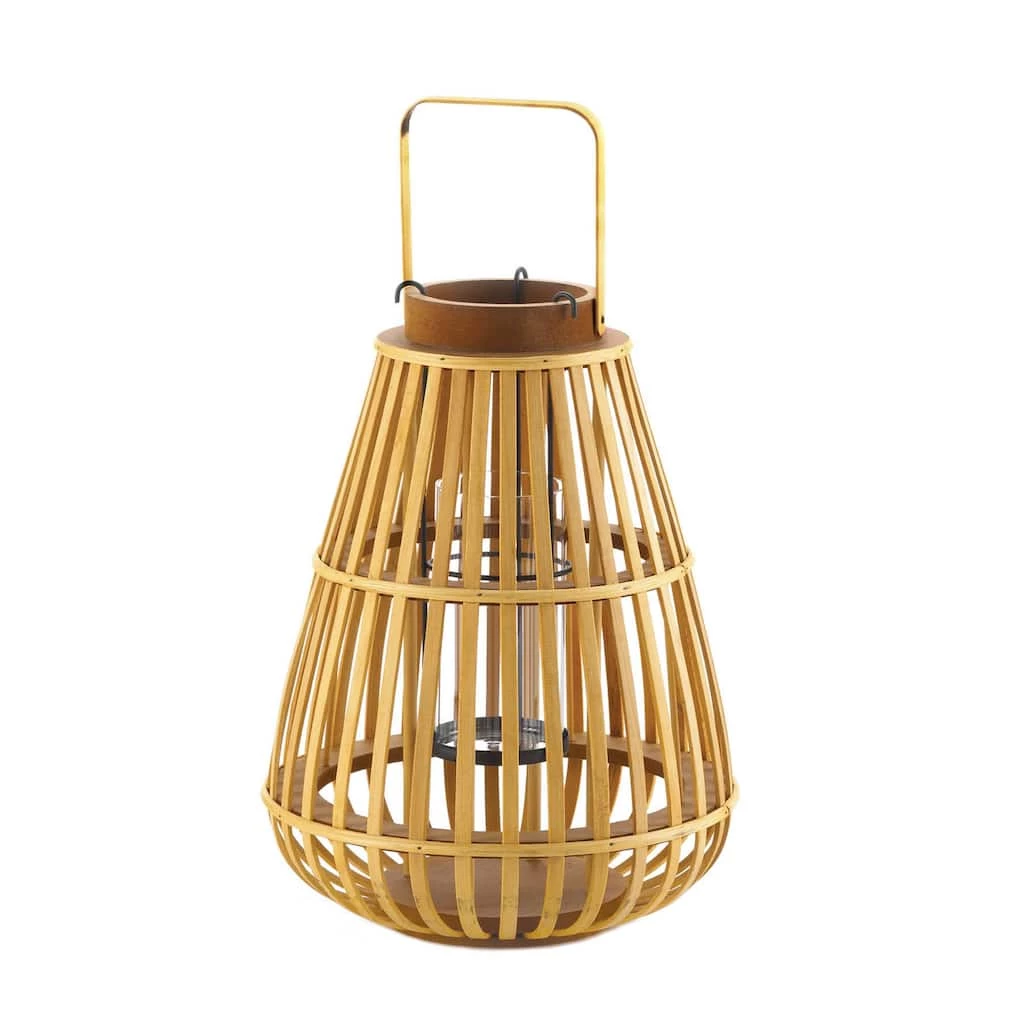 Hot Sale β 14" Slat Wood Candle Holder Lantern by Zingz & Thingz π 3 Hot Sale β 14" Slat Wood Candle Holder Lantern by Zingz & Thingz π