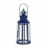 Cheap 🎁 13.5" Blue Lighthouse Hanging Candle Lantern by Zingz & Thingz ⌛
