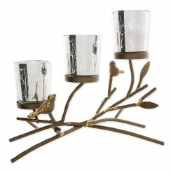 Coupon ✔️ 9.5" Triple Tealight Branch Candle Holder by Zingz & Thingz 🧨
