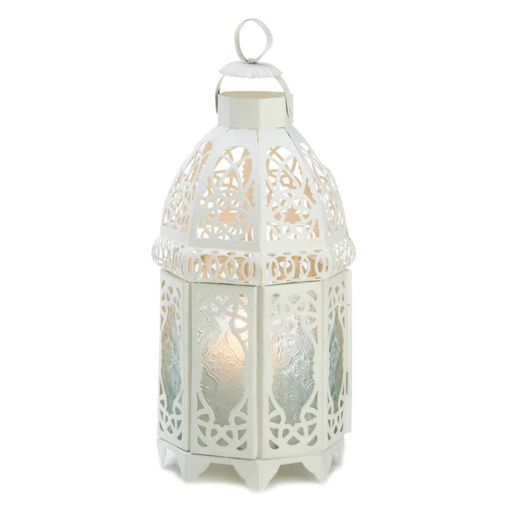Cheap π 12" White Lattice Moroccan Style Candle Lantern by Zingz & Thingz π 3 Cheap π 12" White Lattice Moroccan Style Candle Lantern by Zingz & Thingz π