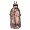 Buy 🥰 9.5" Copper Moroccan Candle Lantern by Zingz & Thingz 🎁
