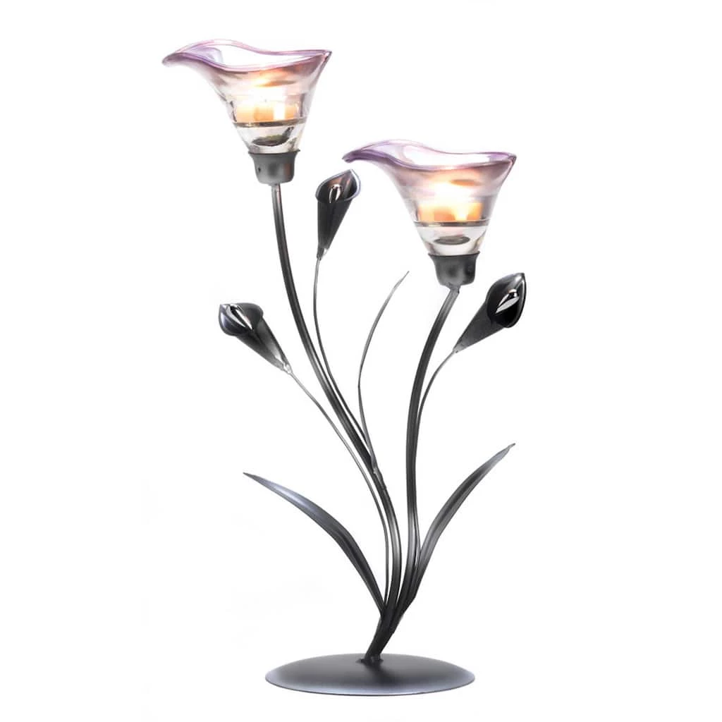 Discount 𧨠15" Calla Lily Candle Holder by Zingz & Thingz π 3 Discount 𧨠15" Calla Lily Candle Holder by Zingz & Thingz π