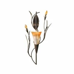 Best reviews of π 12.5" Dawn Lily Candle Wall Sconce by Zingz & Thingz π₯°