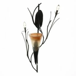 Best reviews of 😀 12.5" Dawn Lily Candle Wall Sconce by Zingz & Thingz 🥰 -Zingz and Thingz Shop D297469S 3